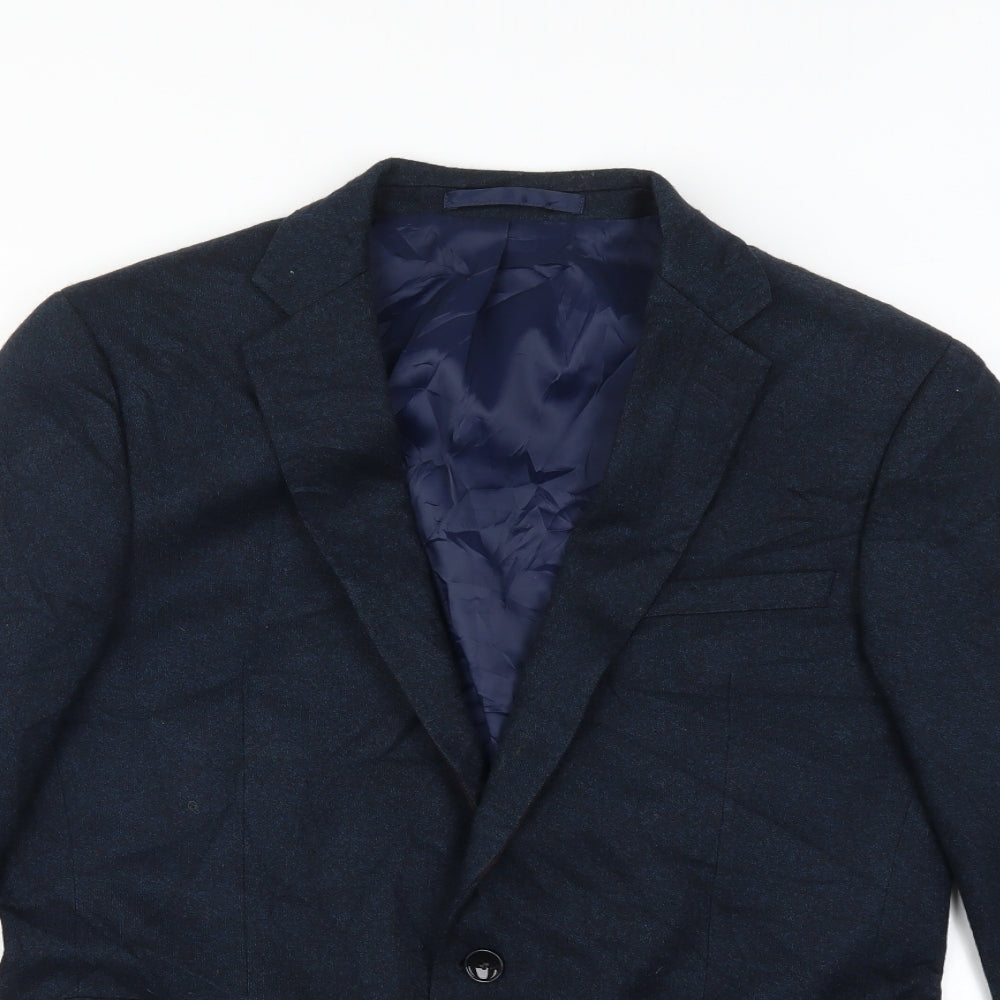 Marks and Spencer Mens Blue   Jacket Blazer Size 40