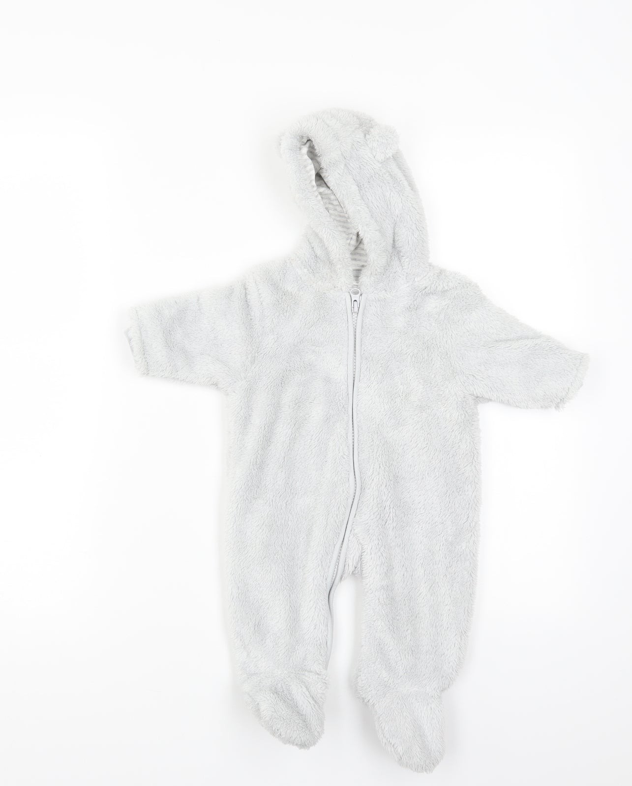NEXT Baby Grey   Jacket Snowsuit Size 0-3 Months