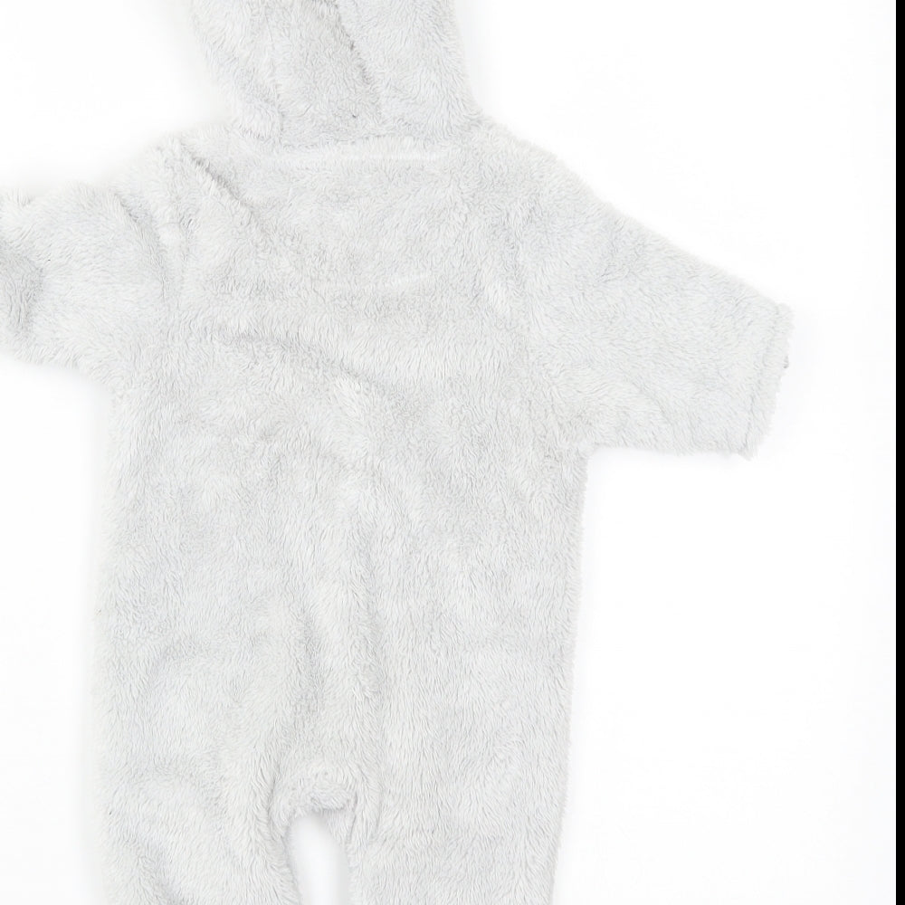NEXT Baby Grey   Jacket Snowsuit Size 0-3 Months