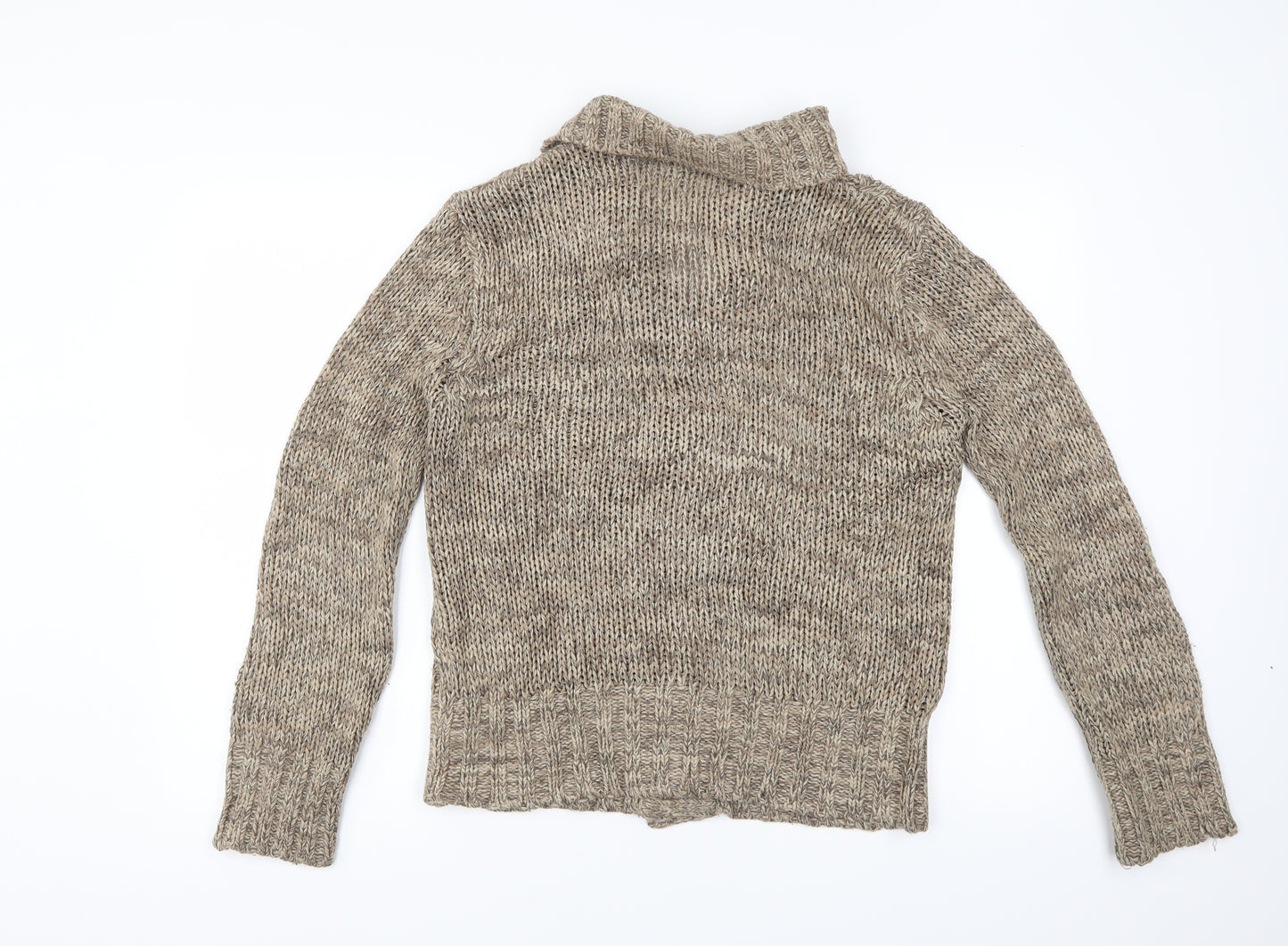 Ellie Louise Womens Beige   Cardigan Jumper Size M