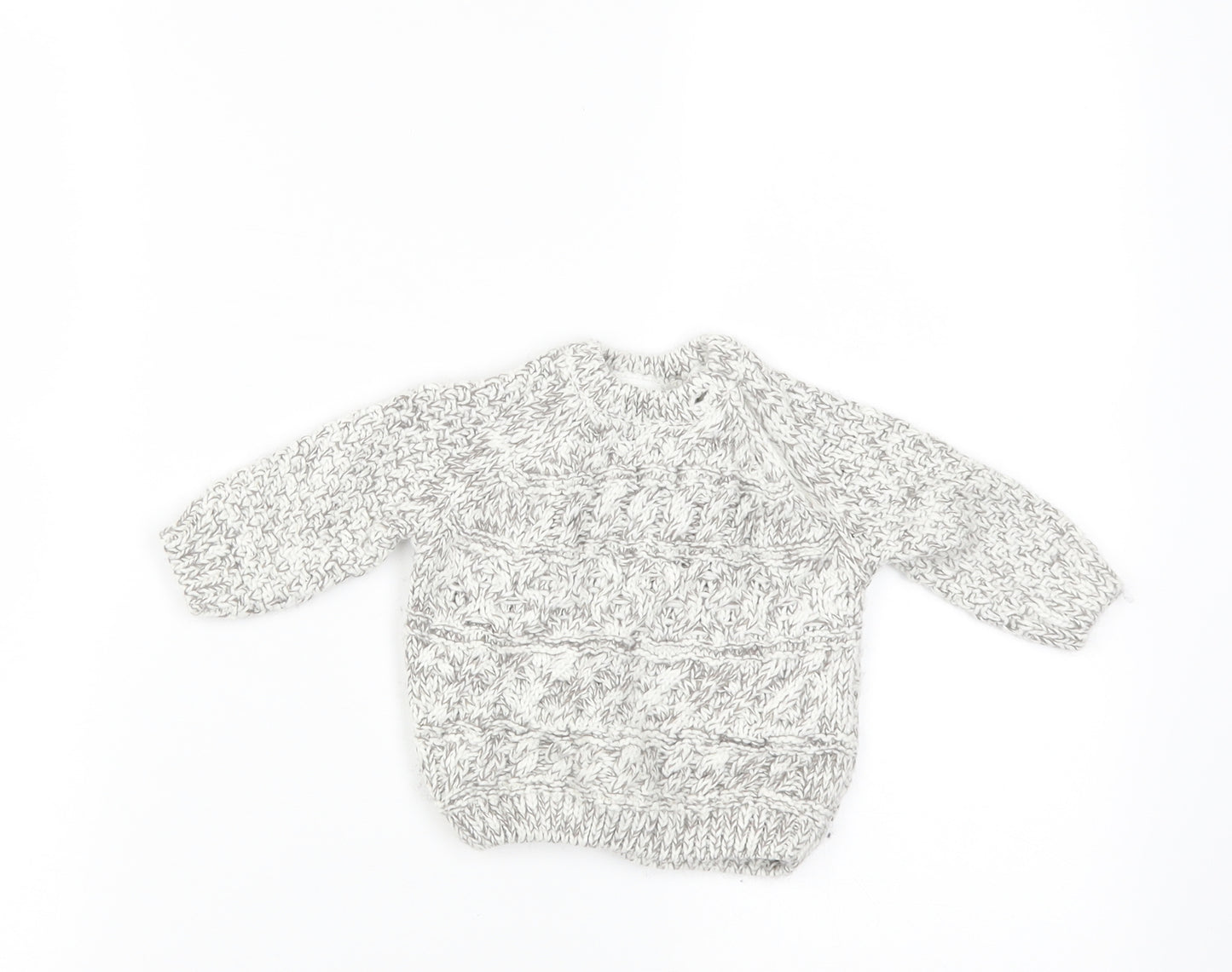 F&F Baby Grey   Pullover Jumper Size 3-6 Months