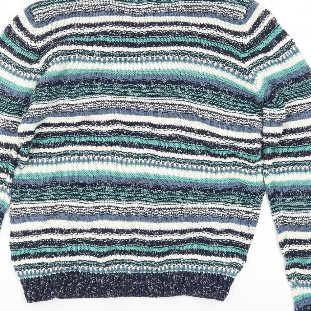 COUNTRY ROSE Womens Multicoloured Striped  Pullover Jumper