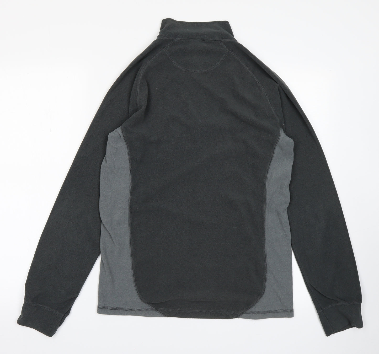 Trespass Womens Grey Colourblock Fleece Pullover Sweatshirt Size L