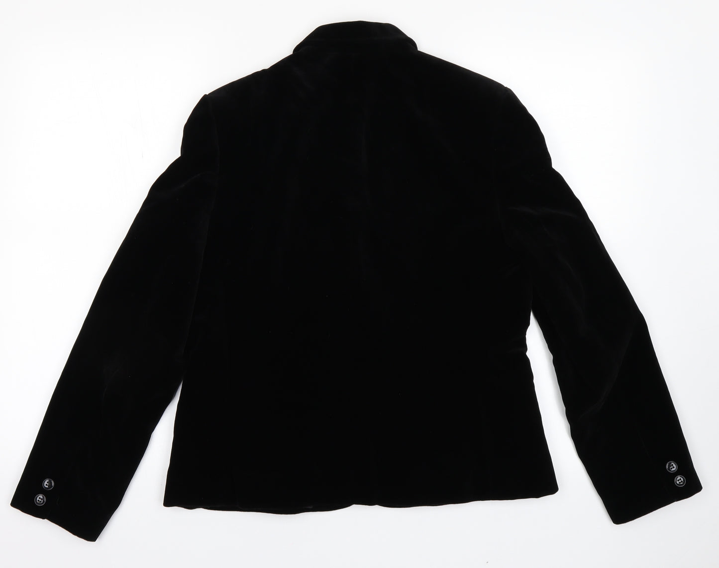 St Michael Womens Black   Jacket Blazer Size 14