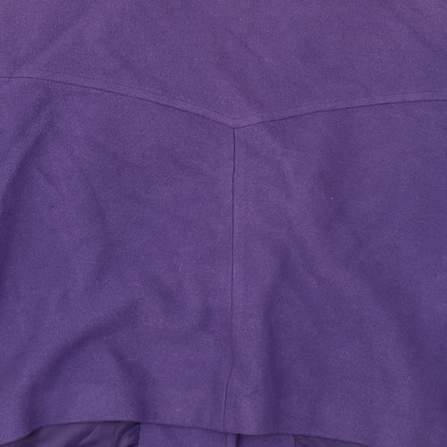 Dorothy Perkins Womens Purple   Pea Coat Coat Size 18