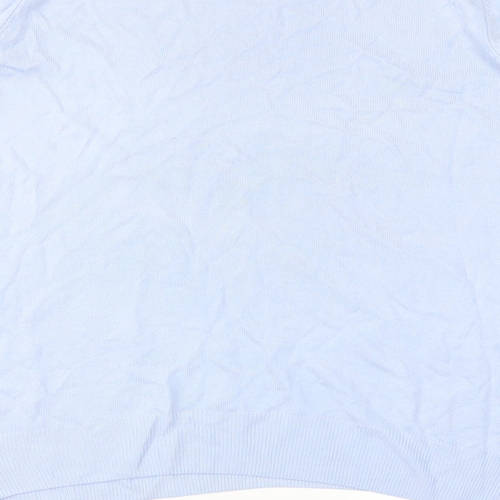 Marks & Spencer Womens Blue   Pullover Jumper Size 14