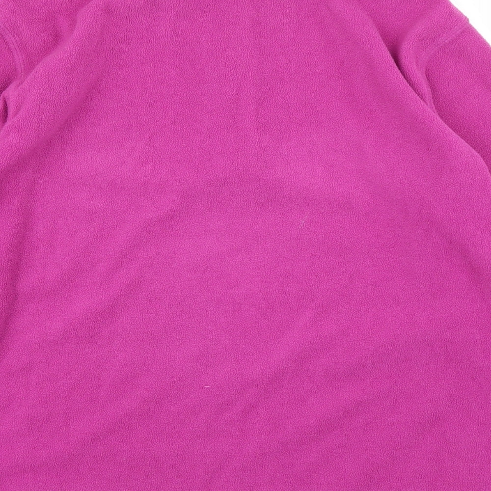 Regatta Womens Pink  Fleece Pullover Sweatshirt Size 12