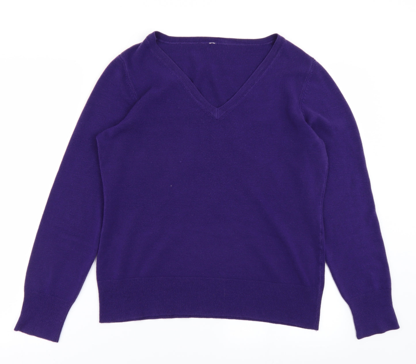 BHS Womens Purple  Knit Pullover Jumper Size 14