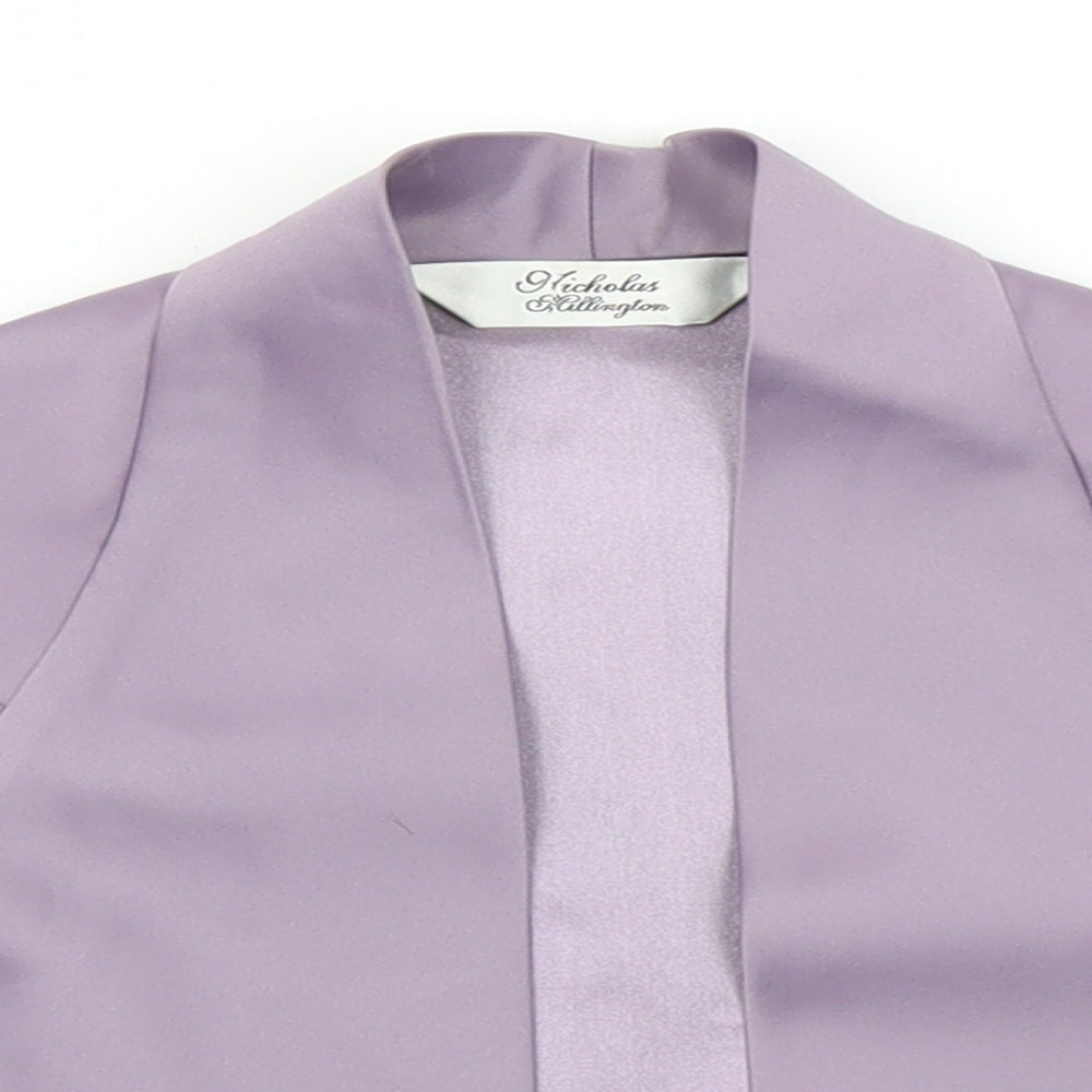 Nicholas Millington Womens Purple   Jacket  Size 12