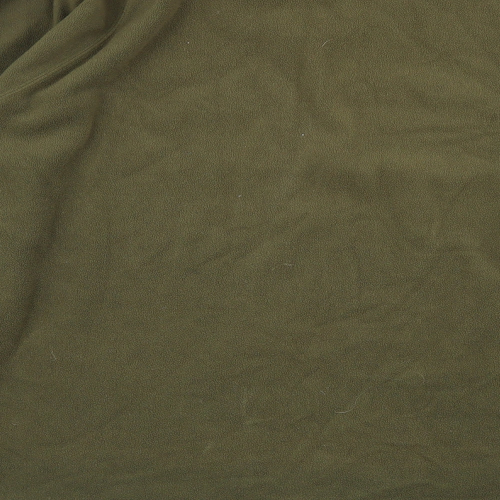 The North Face Mens Green  Fleece Pullover Sweatshirt Size L