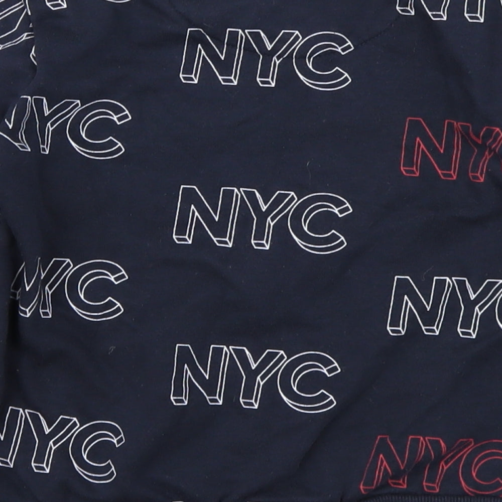 Primark Boys Blue   Pullover Sweatshirt Size 8-9 Years