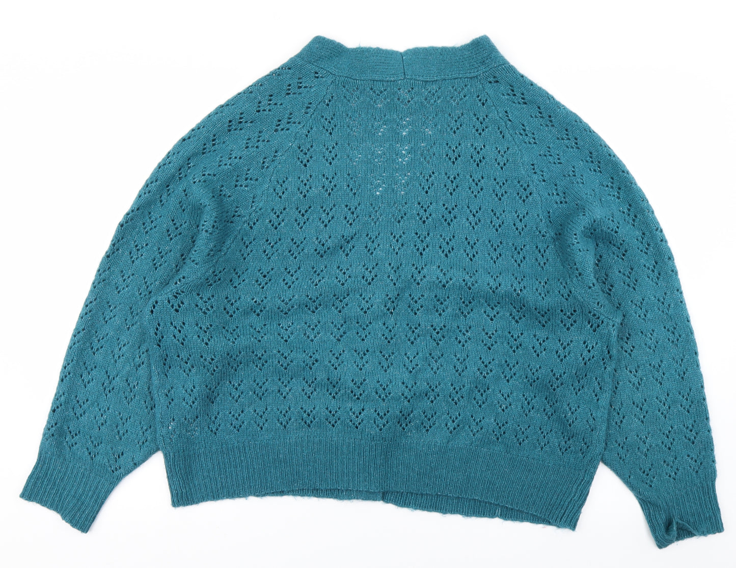 NEXT Womens Blue  Knit Cardigan Jumper Size L