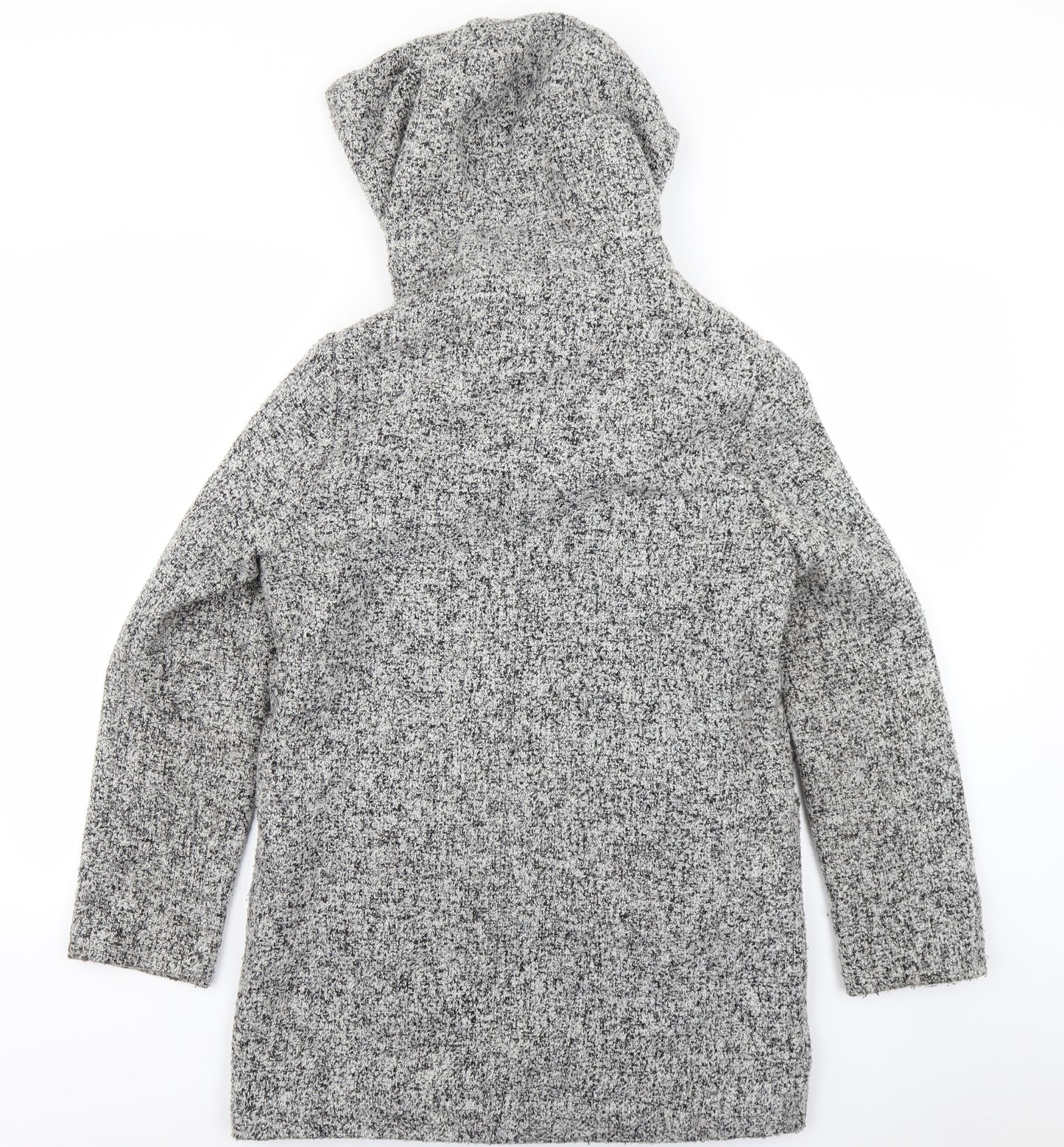 New Look Womens Grey   Overcoat Coat Size 8