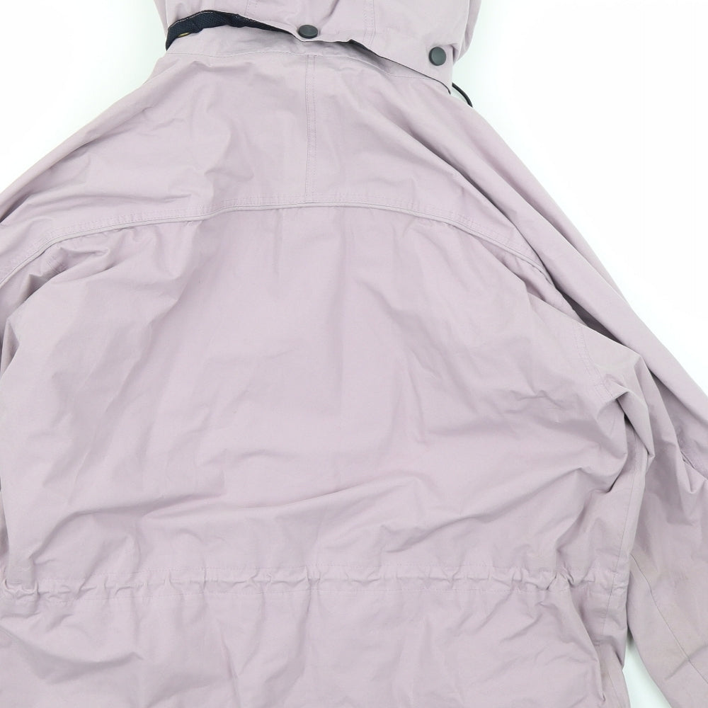 Outdoor Sportswear Womens Purple   Rain Coat Coat Size 14