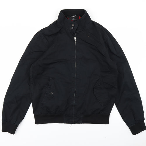 Cedar Wood State Mens Black   Bomber Jacket Jacket Size L