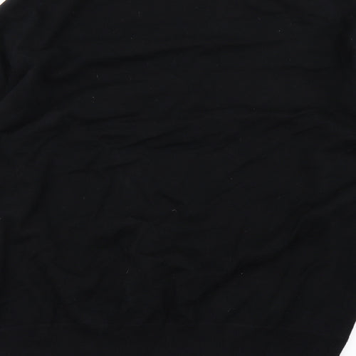 NEXT Mens Black  Knit Pullover Jumper Size XL