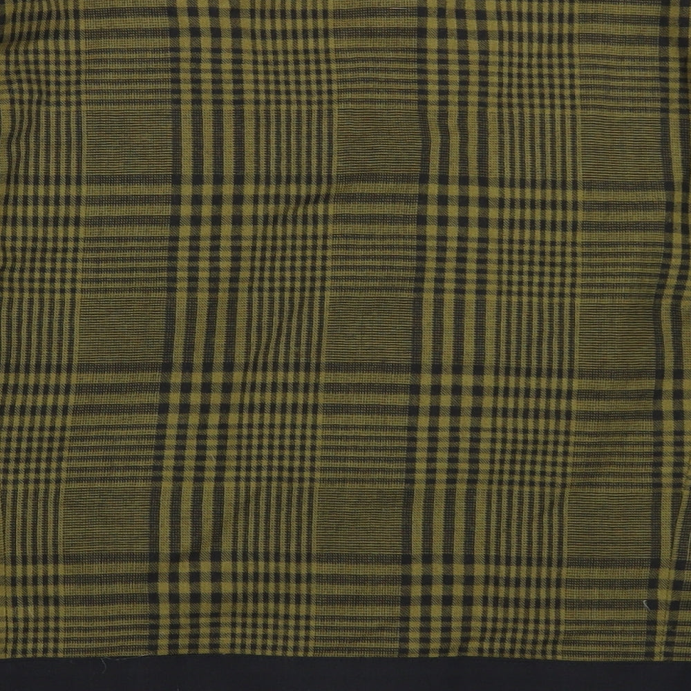 Gerry Weber Womens Green Plaid  Jacket Blazer Size 12