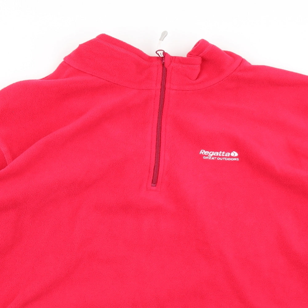 Regatta Womens Pink  Fleece Pullover Sweatshirt Size 20