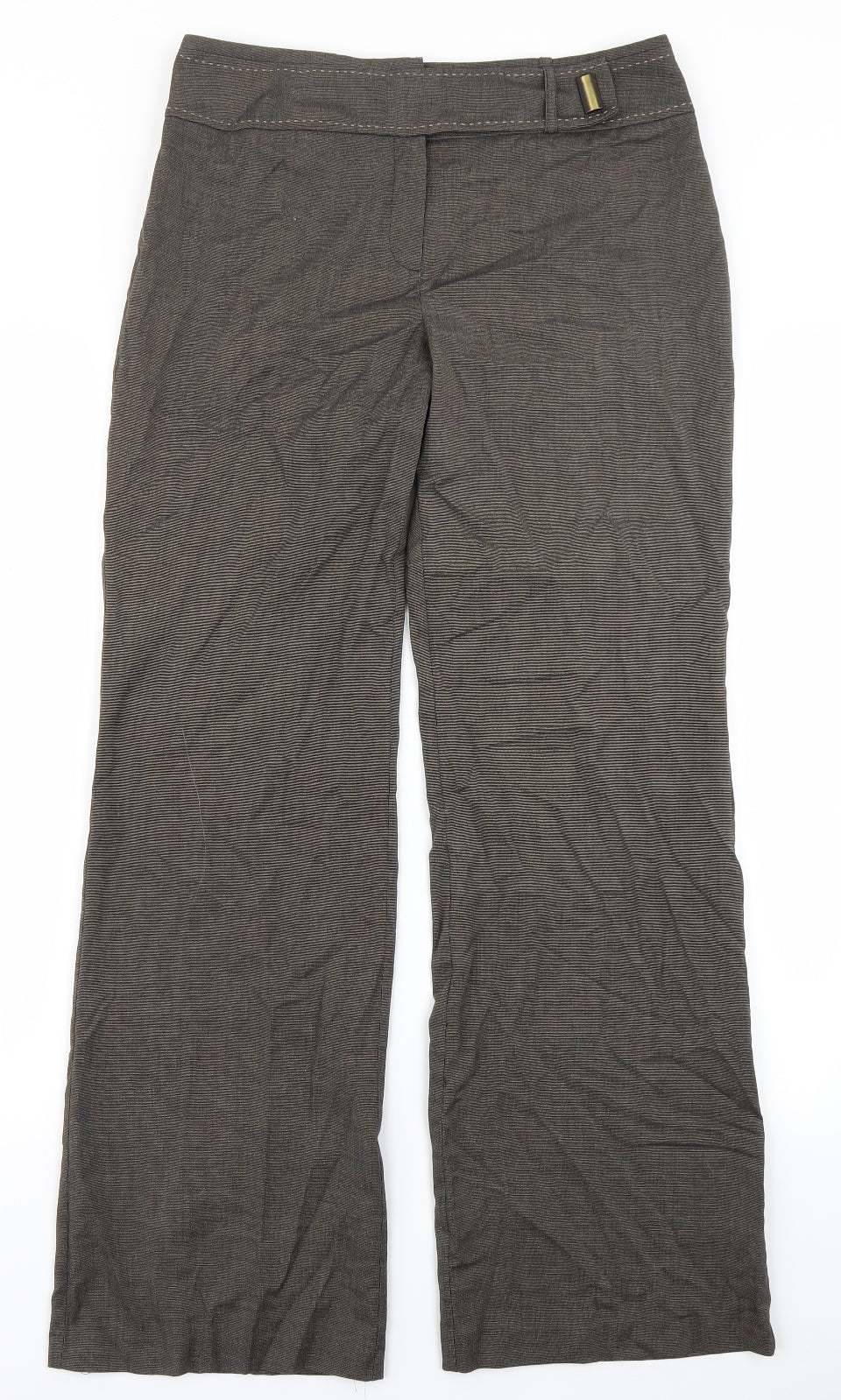 Marks & spencer Womens Brown   Trousers  Size 10 L29 in