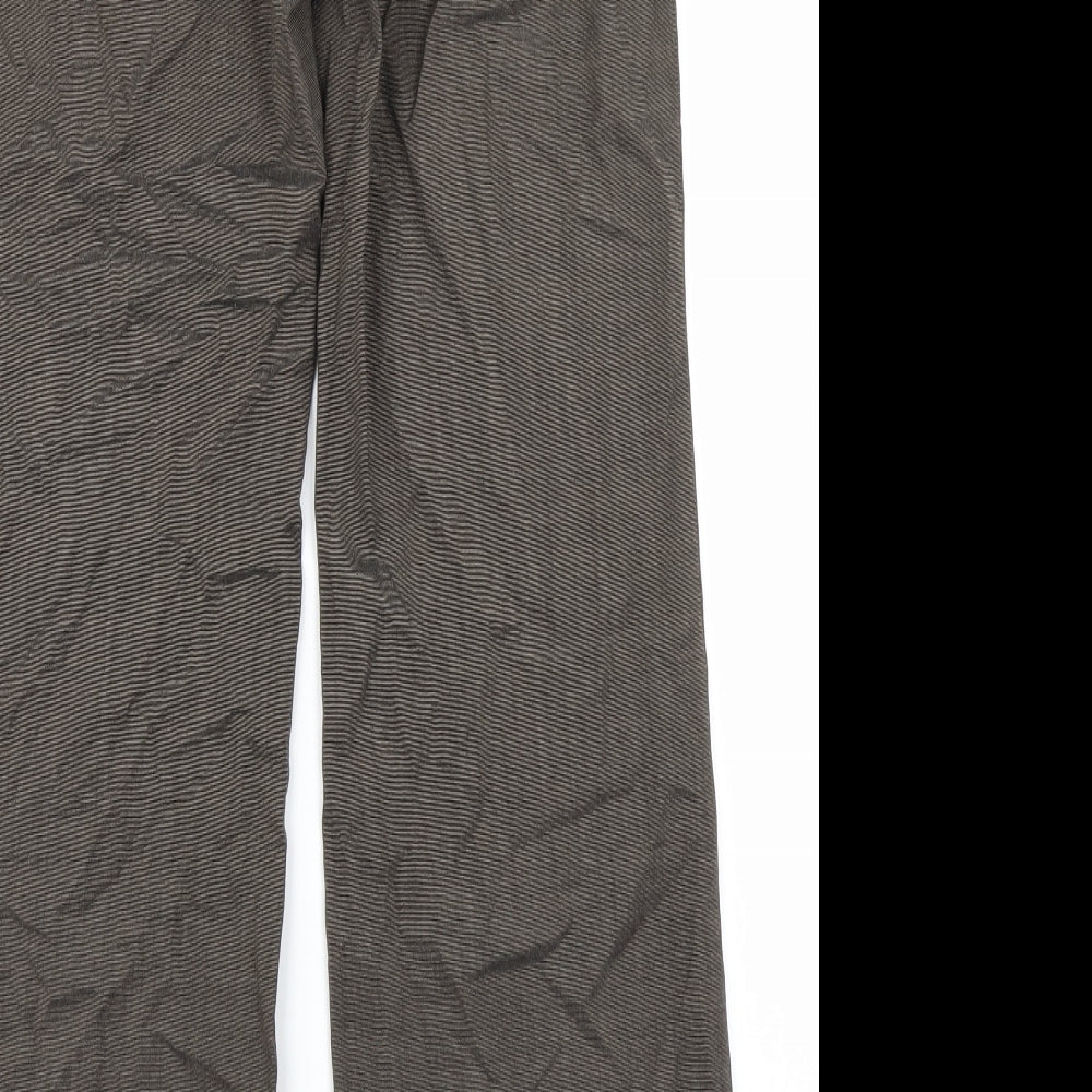 Marks & spencer Womens Brown   Trousers  Size 10 L29 in