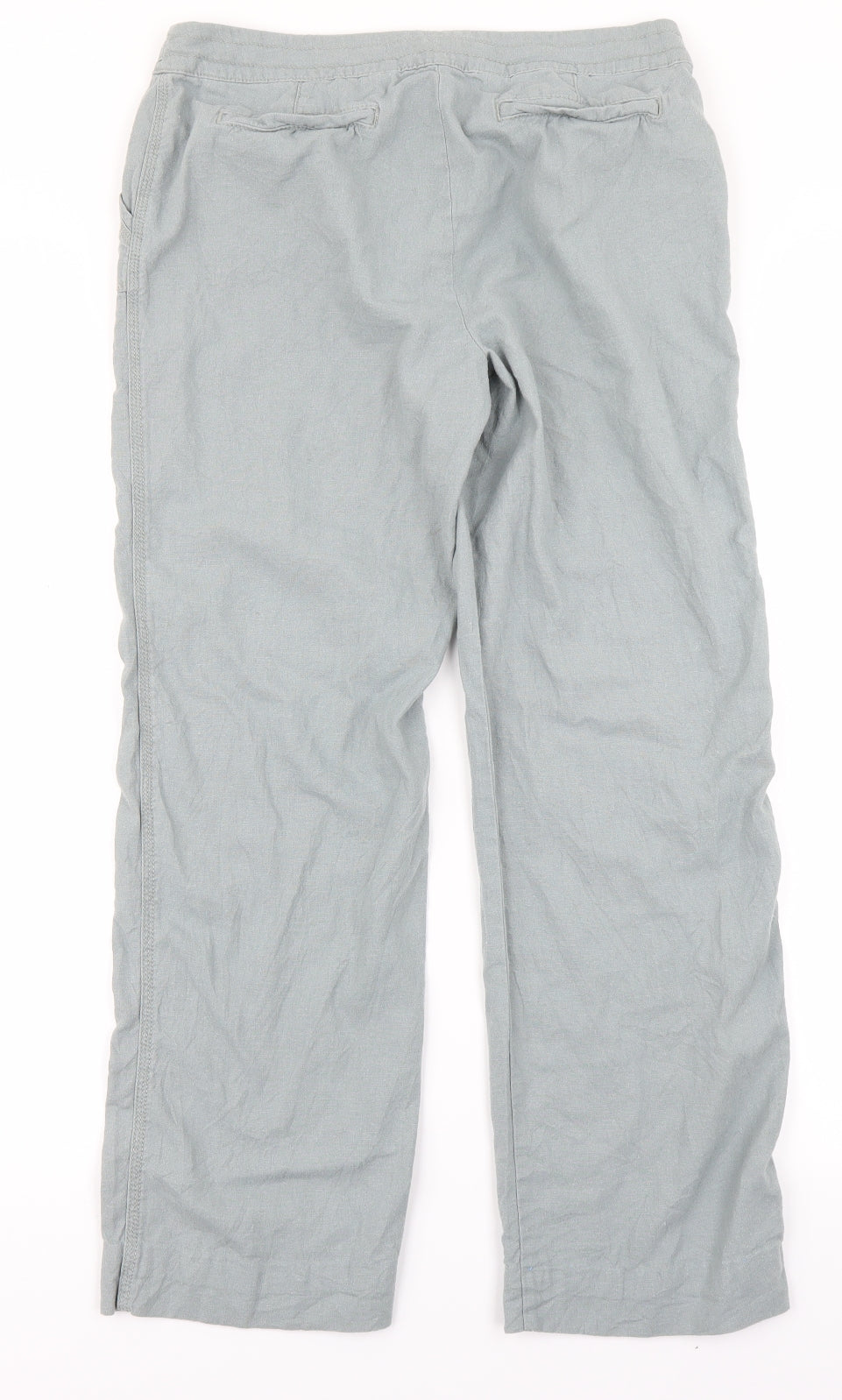 Papaya Womens Blue   Cargo Trousers Size 10 L26 in
