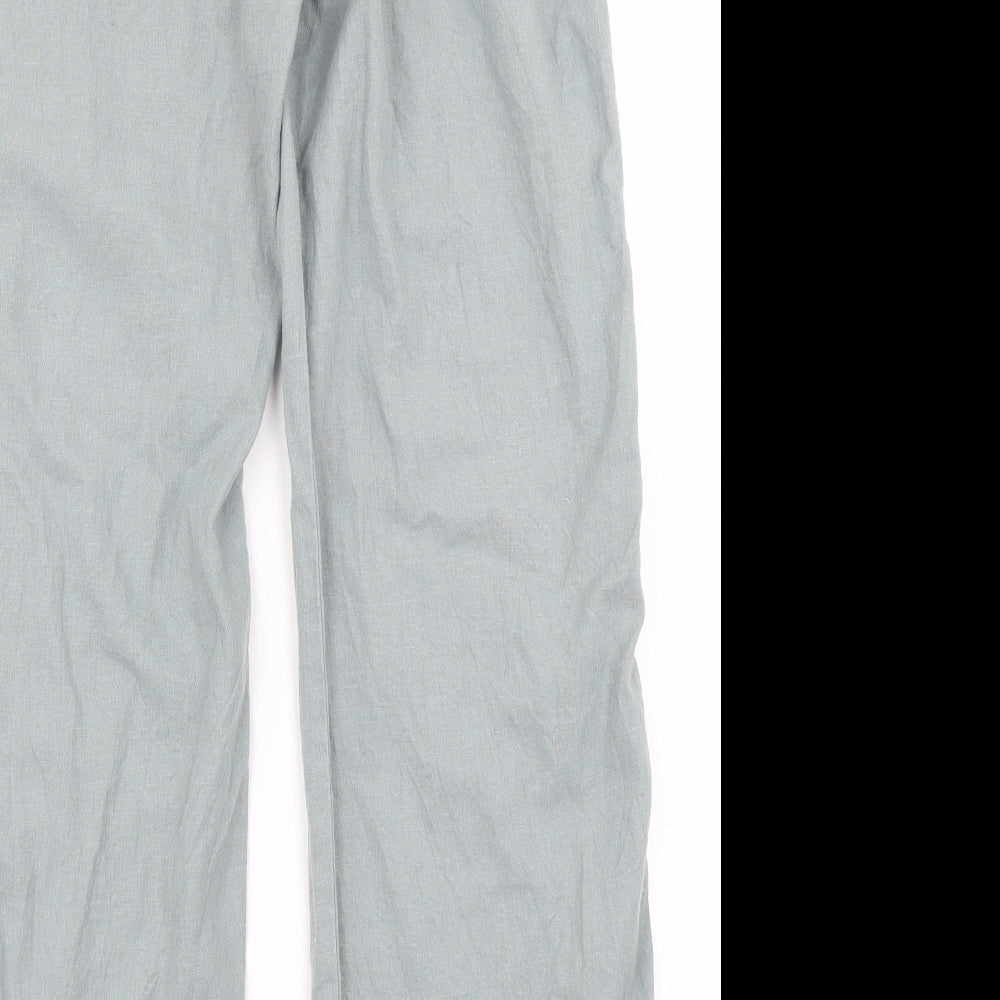 Papaya Womens Blue   Cargo Trousers Size 10 L26 in