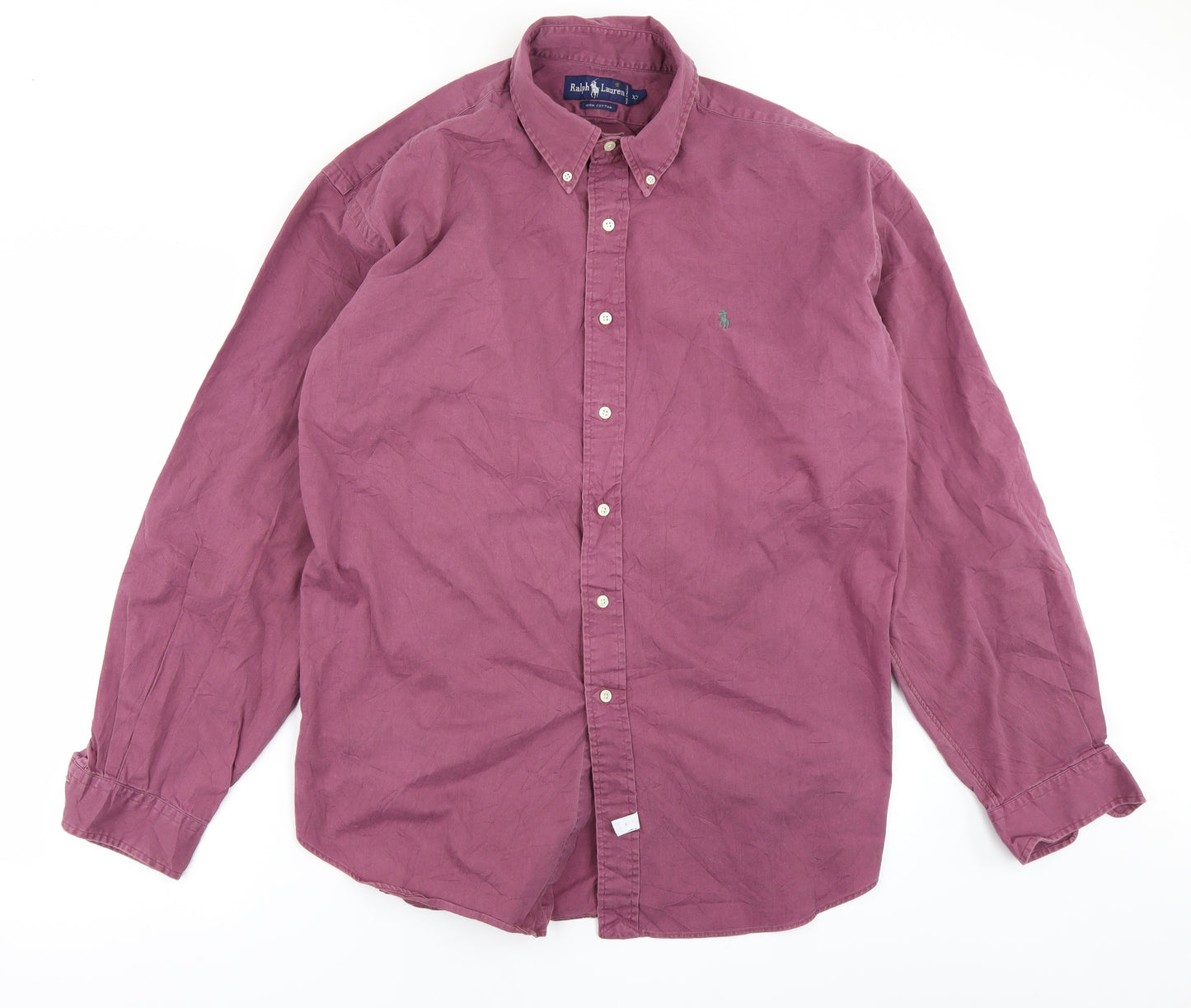 Ralph Lauren Mens Purple    Button-Up Size 2XL
