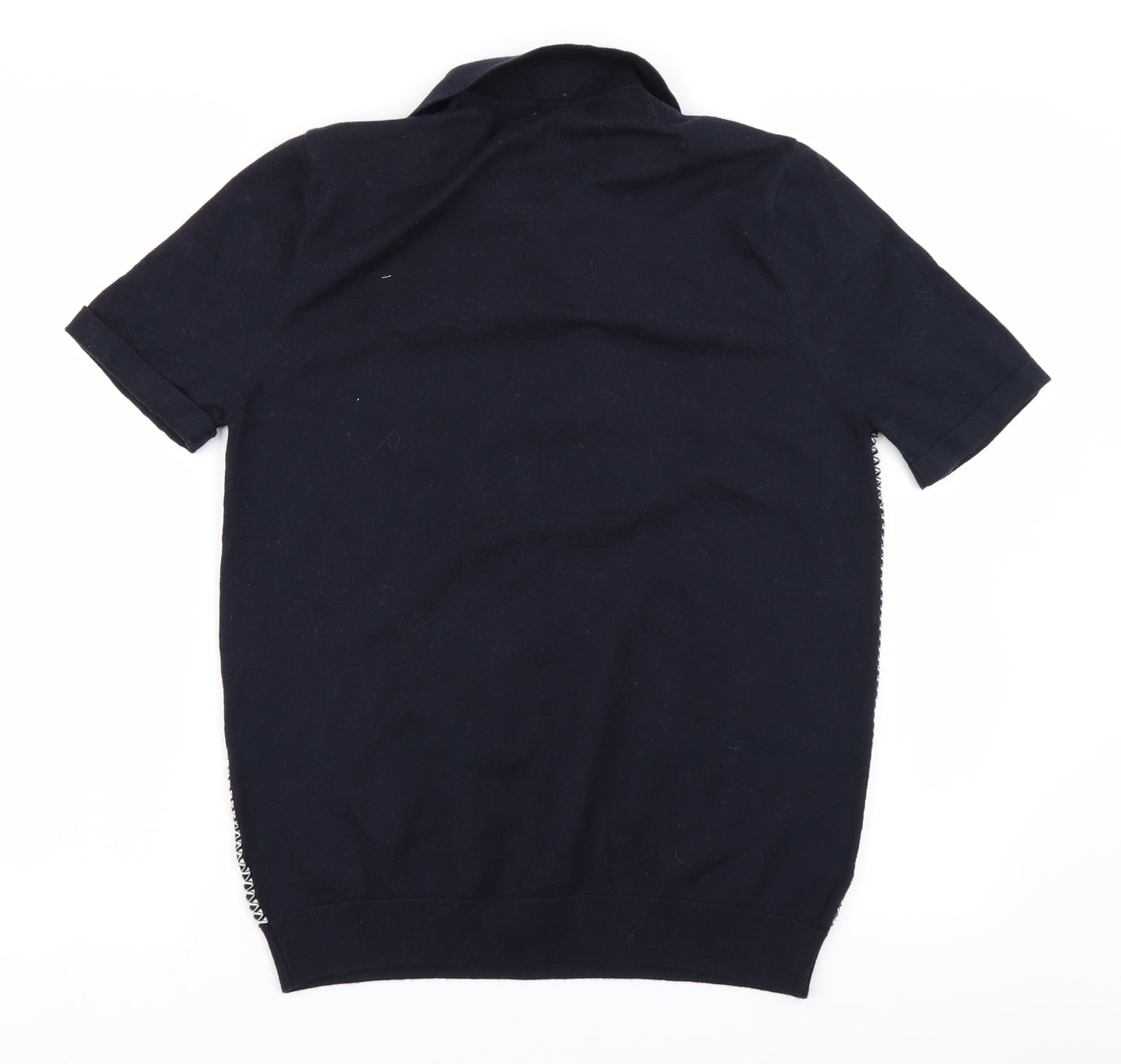 NEXT Mens Blue  Knit  Polo Size M