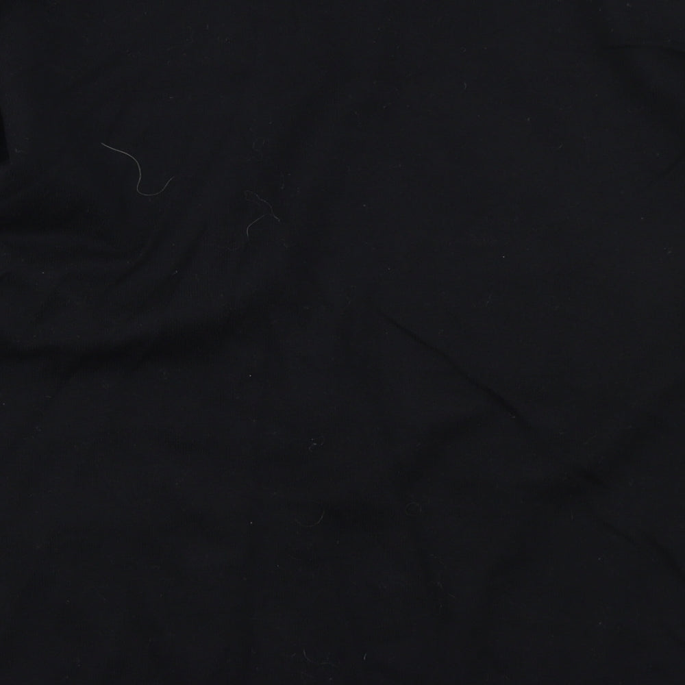 F&F Womens Black  Knit Pullover Jumper Size 16
