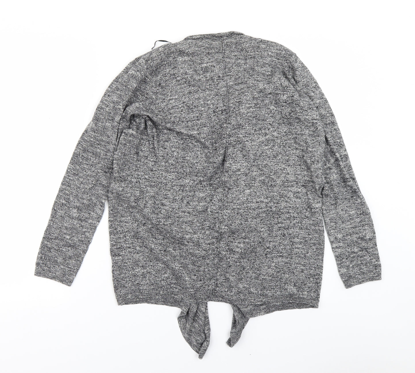 New Look Womens Grey  Knit Cardigan Jumper Size 10