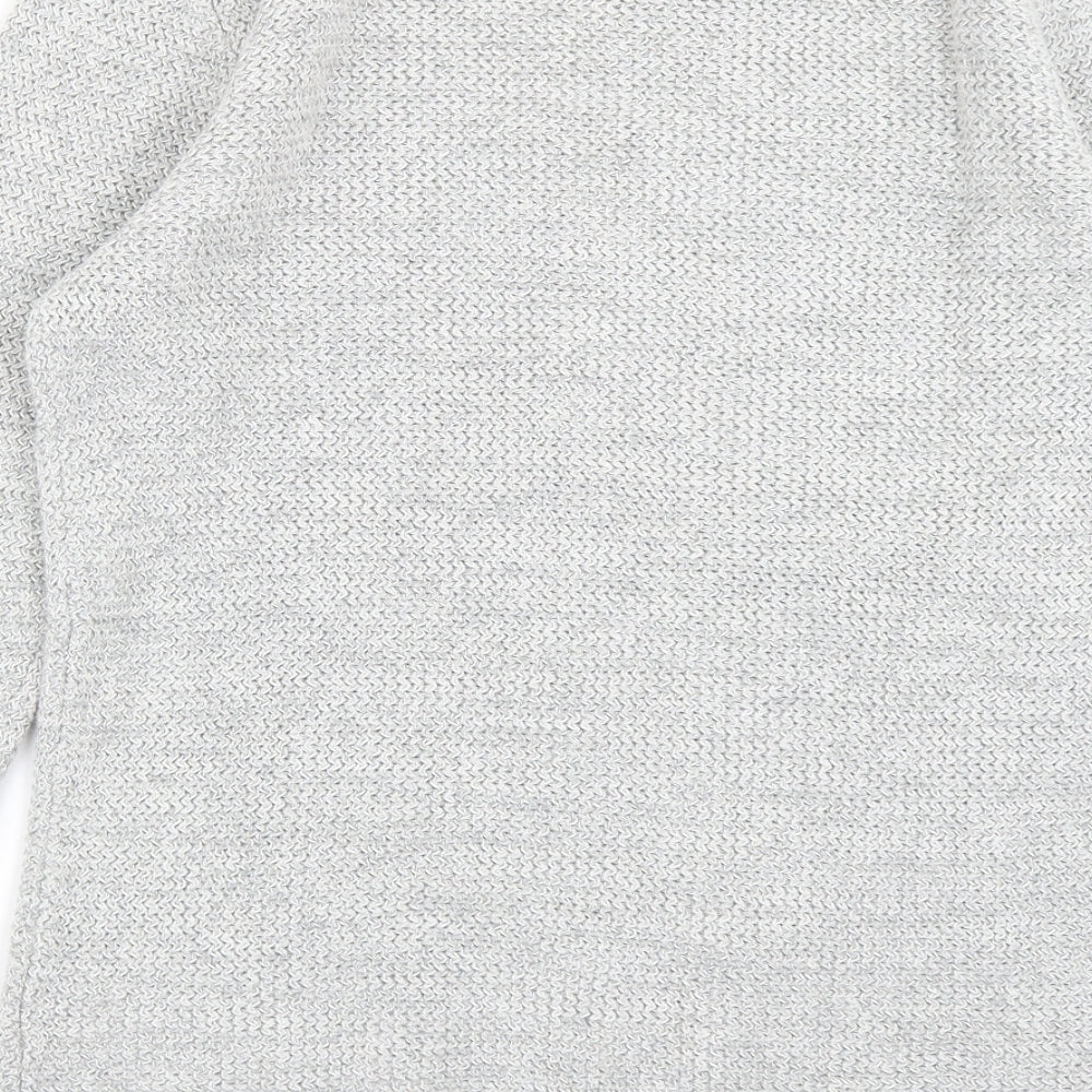 NEXT Mens Grey  Knit Pullover Jumper Size M