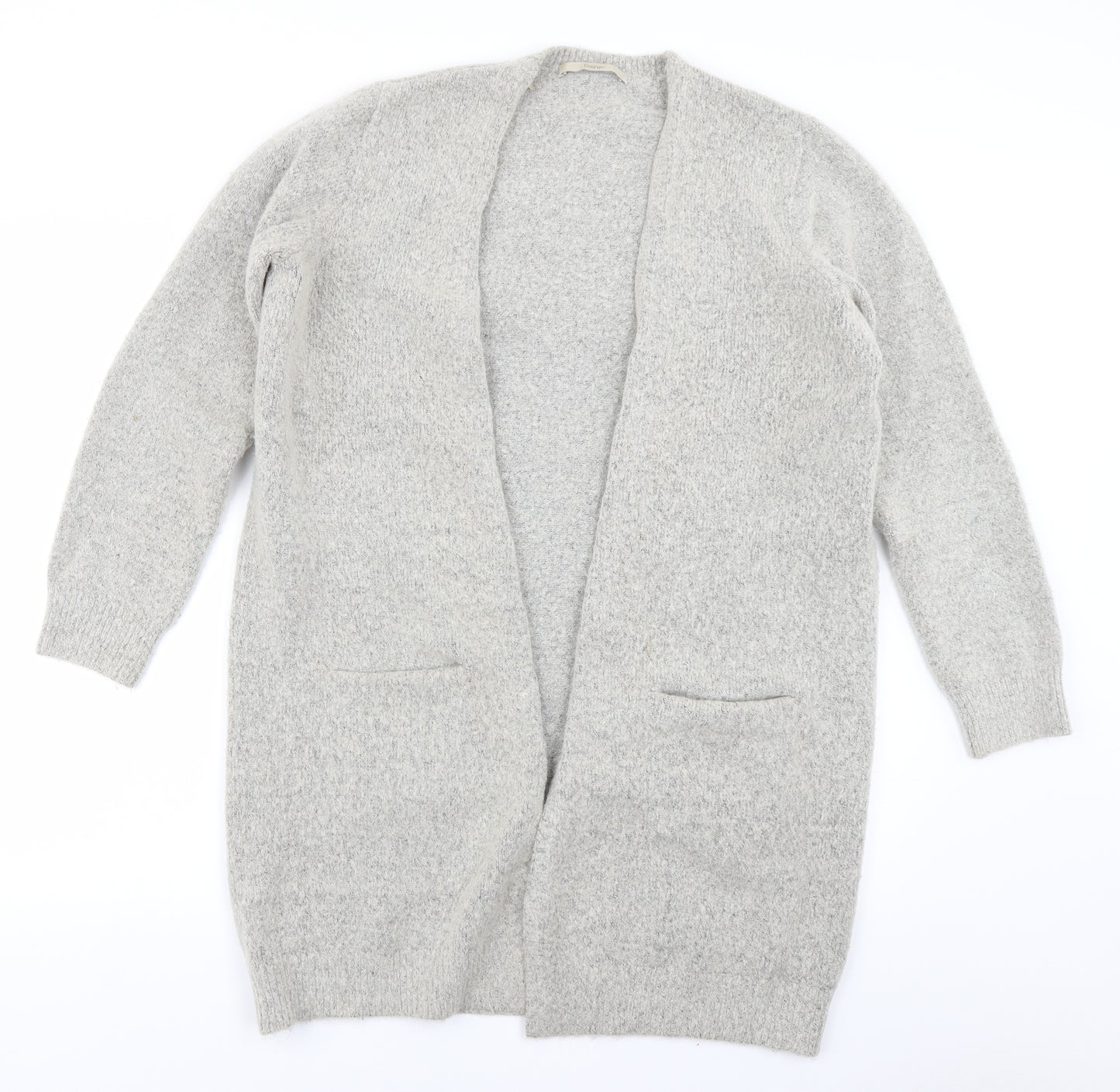 George Womens Grey  Knit Cardigan Jumper Size 16