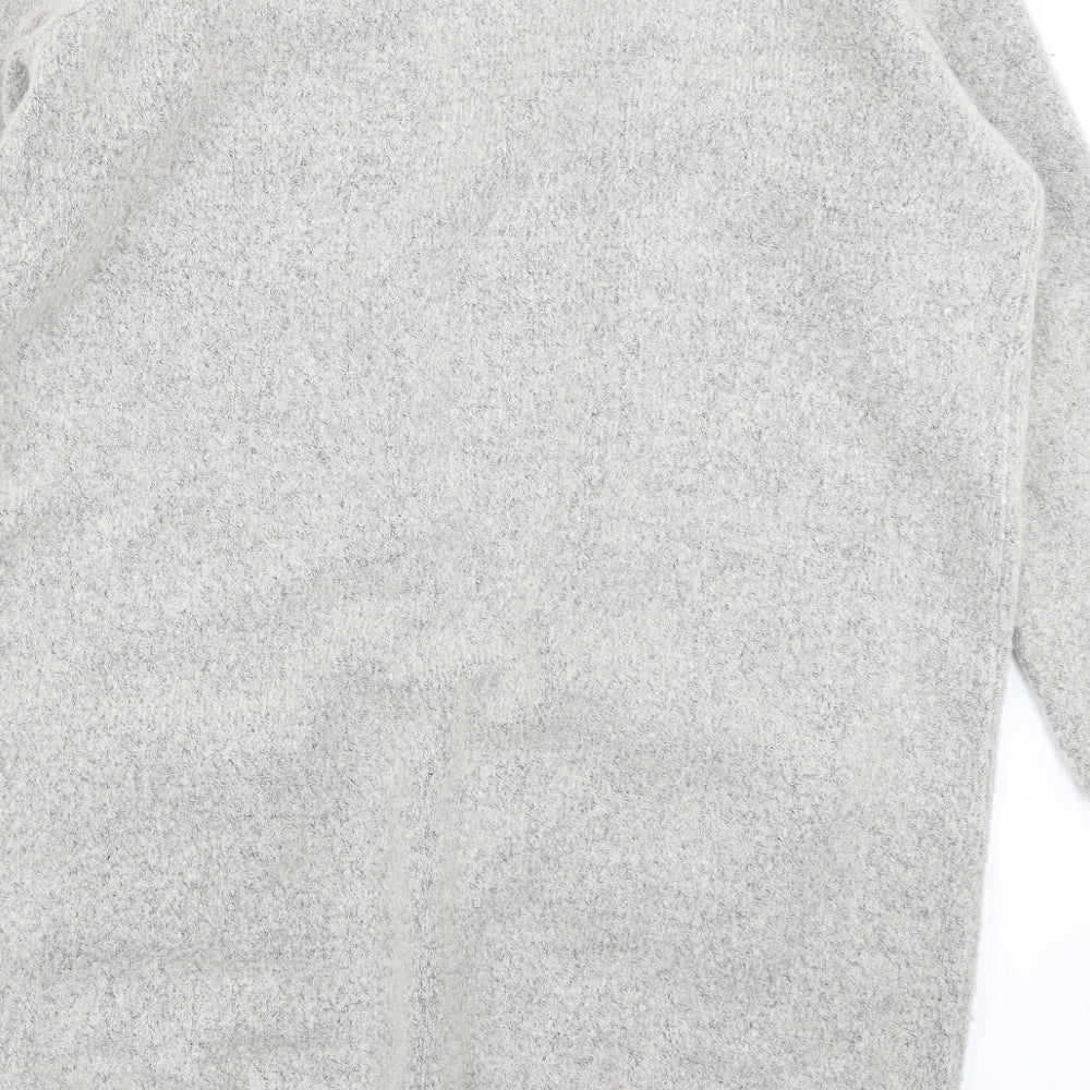 George Womens Grey  Knit Cardigan Jumper Size 16