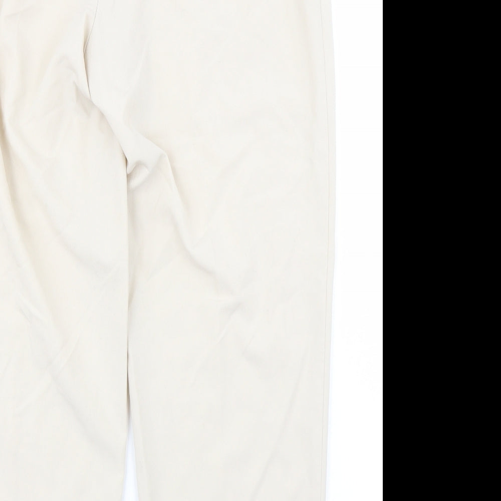 Damart Womens Ivory   Trousers  Size 16 L26 in