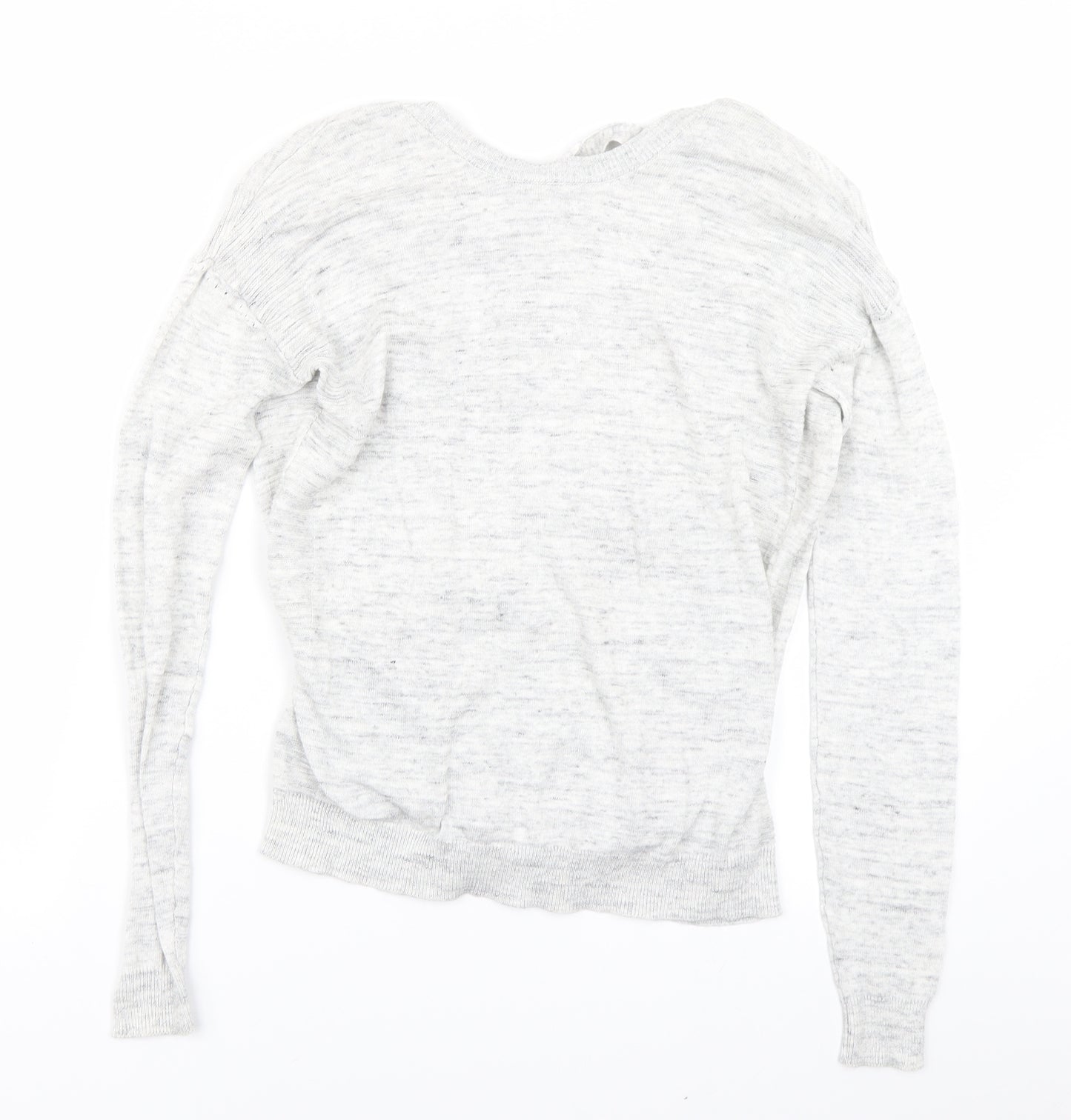 NEXT Womens Grey  Knit Pullover Jumper Size 8