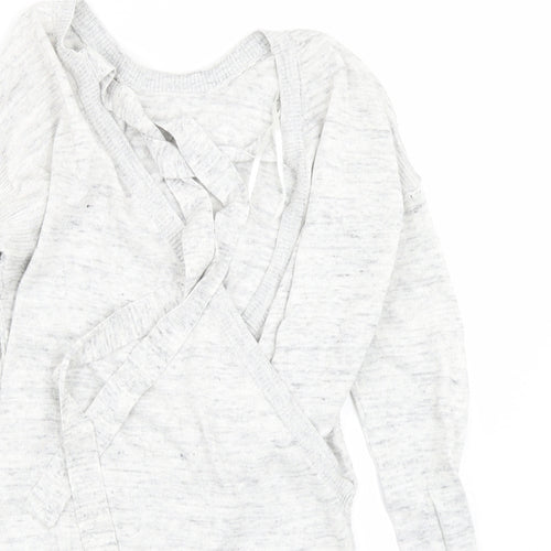 NEXT Womens Grey  Knit Pullover Jumper Size 8