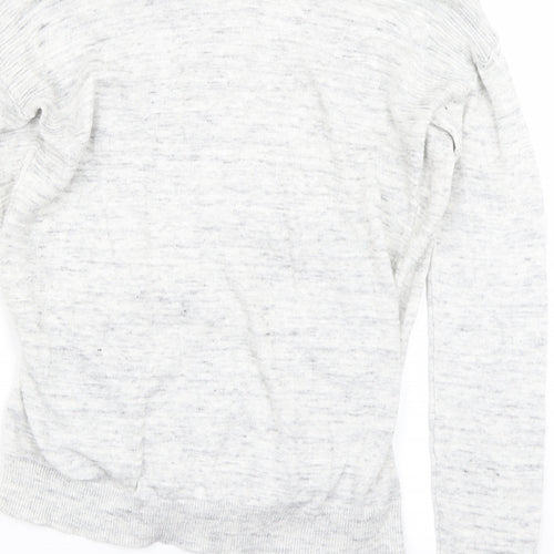NEXT Womens Grey  Knit Pullover Jumper Size 8