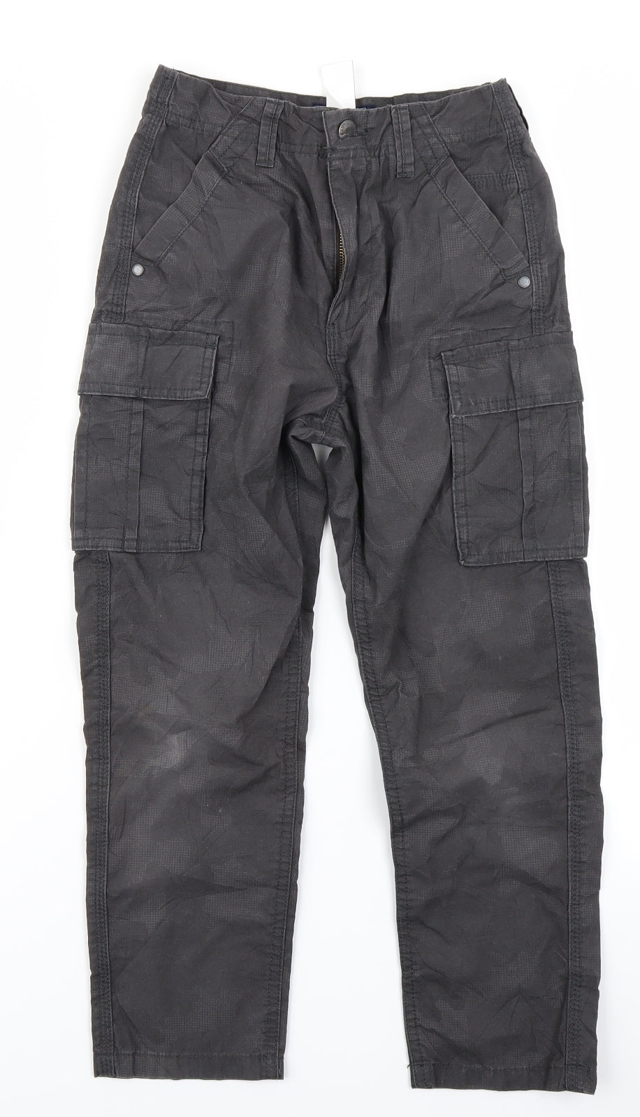 NEXT Boys Grey   Cargo Trousers Size 9 Years