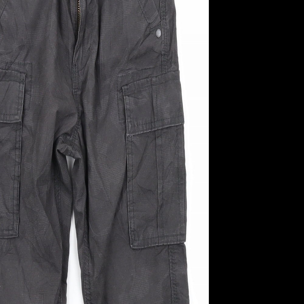 NEXT Boys Grey   Cargo Trousers Size 9 Years