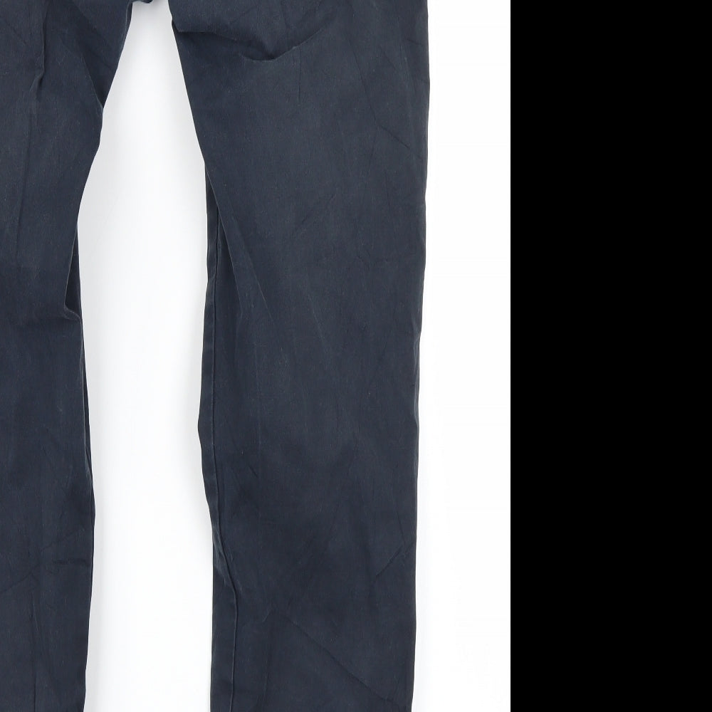 NEXT Mens Blue   Chino Trousers Size 32 in L31 in