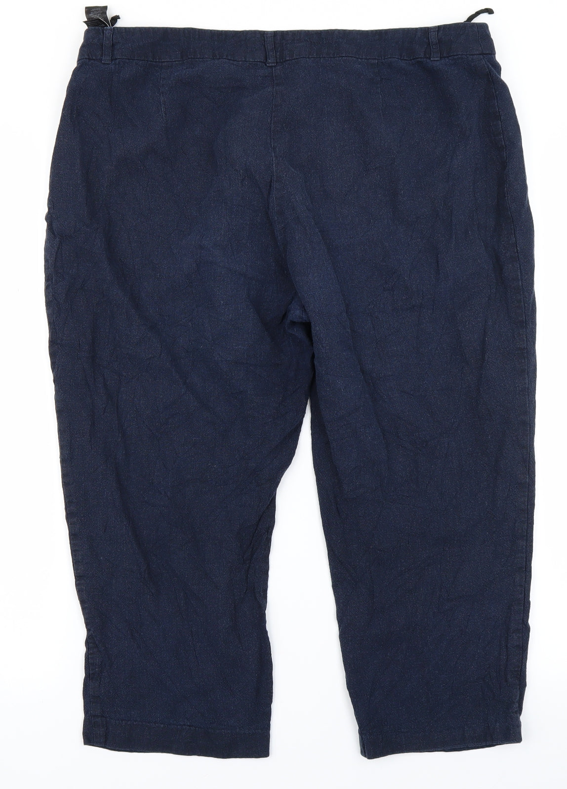 M&S Woman Womens Blue   Cargo Shorts Size 16