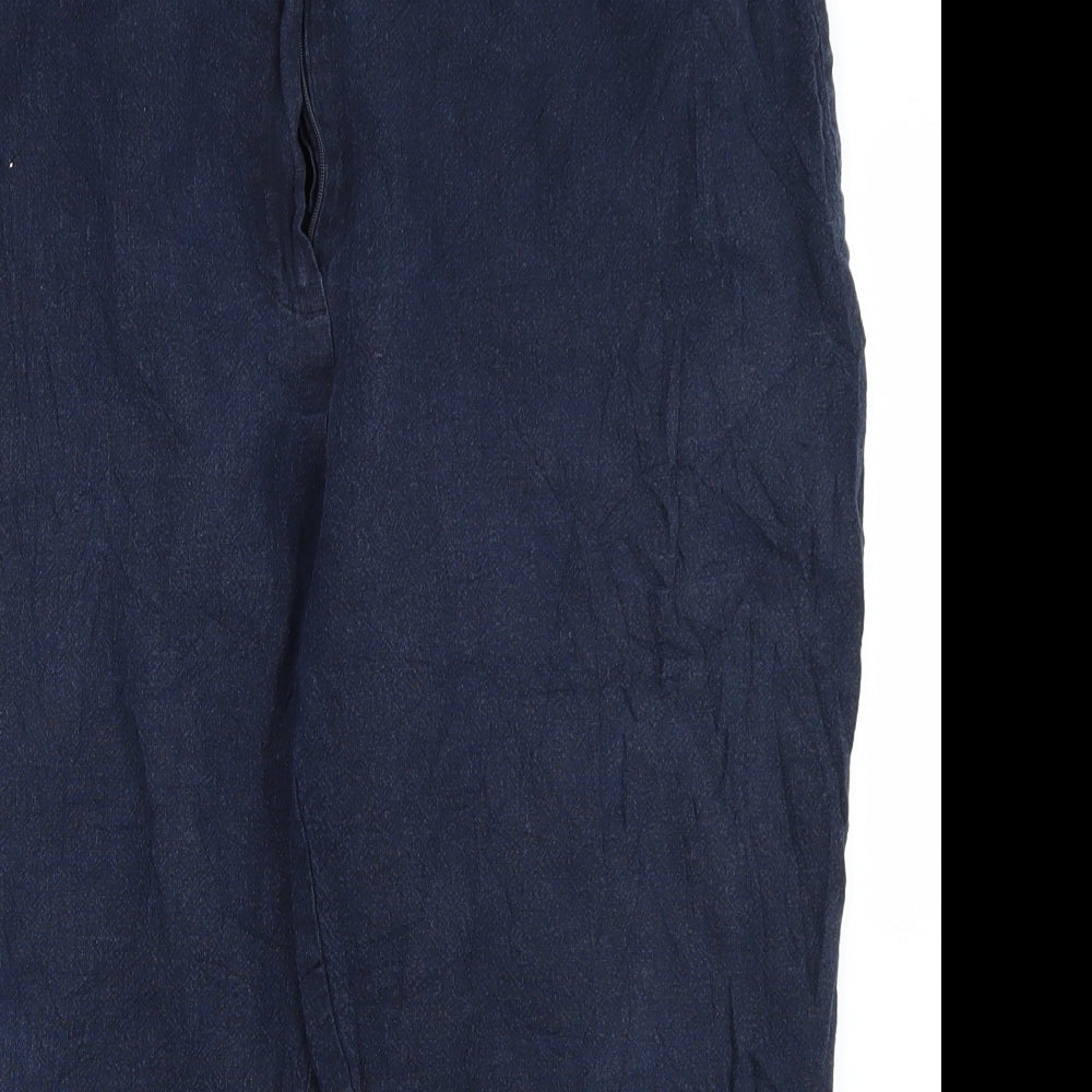 M&S Woman Womens Blue   Cargo Shorts Size 16