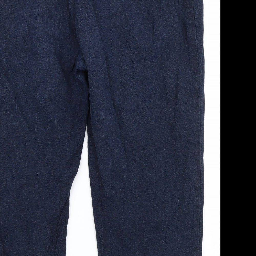 M&S Woman Womens Blue   Cargo Shorts Size 16