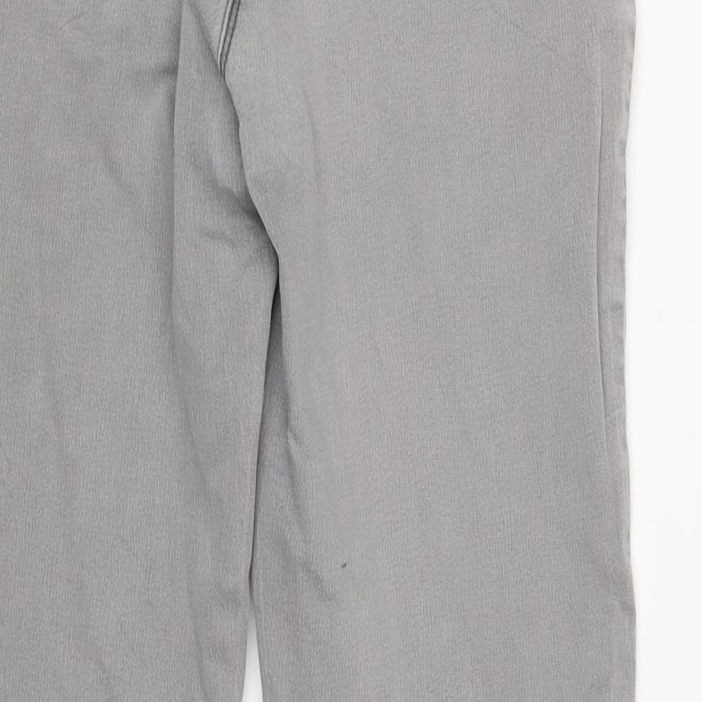 George Womens Grey  Denim Jegging Trousers Size 16 L27 in
