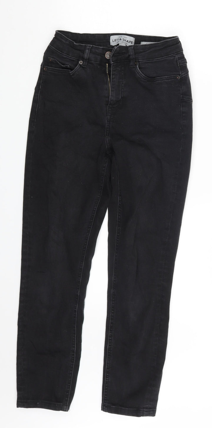 New Look Womens Black Denim Skinny Jeans Size 6 L23 in