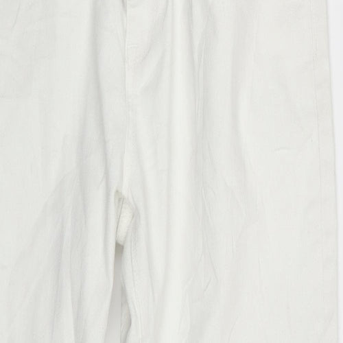 ASOS Womens White  Denim Skinny Jeans Size 31 L24 in