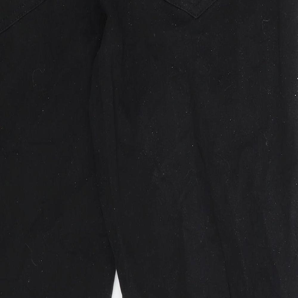 Union Blues Mens Black  Denim Straight Jeans Size 38 L28 in