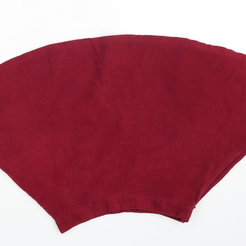 Diffuse Womens Red  Corduroy A-Line Skirt Size 10