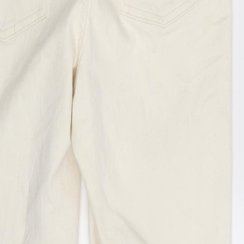 Autograph Womens White  Denim Skinny Jeans Size 14 L26 in
