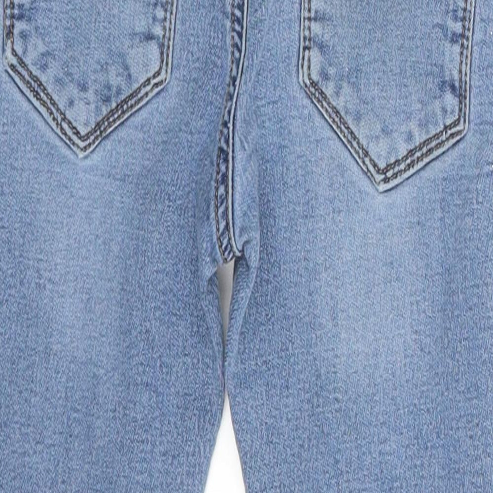 NEXT Boys Blue  Denim Skinny Jeans Size 4-5 Years - Inside Leg 15 Inches